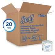 Kimberly-Clark Scott; 13607 Convenience Case Standard Essential Toilet Paper Roll, 4.1 x 4 in, 2 Ply — view 4
