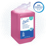Kimberly-Clark Scott 91552 Professional Series Foam Skin Cleanser with Moisturizer, 1 L Bottle, Liqu — view 4