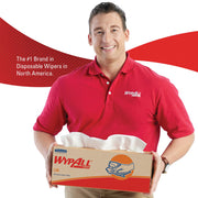 Kimberly-Clark WypAll 05816 L30 Series Pop-Up Box Towel, 9.8 x 16.4 in, 120, Double Re-Creped, White — view 2