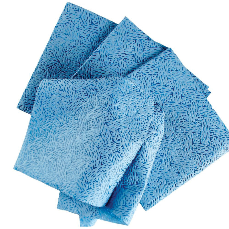 Kimberly-Clark WypAll 33241 Jumbo Roll Cloth, 13.4 x 9.8 in, 717, Polypropylene, Blue, 1 Plys — view 2