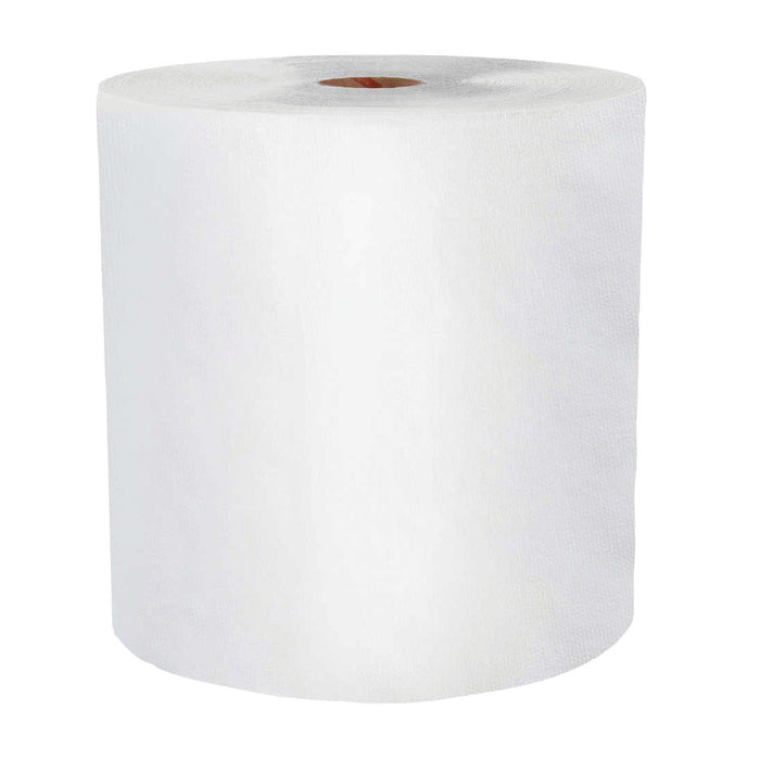 Kimberly-Clark WypAll 34955 X60 Series Jumbo Roll Cloth, 12.4 x 13.4 in, 1100, Hydroknit, White, 1 P — view 3