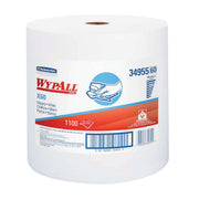 Kimberly-Clark WypAll 34955 X60 Series Jumbo Roll Cloth, 12.4 x 13.4 in, 1100, Hydroknit, White, 1 P — view 3