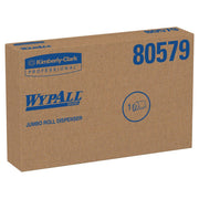 Kimberly-Clark WypAll 80579 Manual Dry Wipe Dispenser, 8.8 in L x 10.8 in H x 16.8 in W, Plastic, Bl — view 3