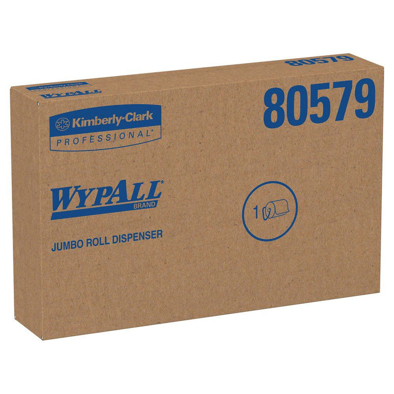 Kimberly-Clark WypAll 80579 Manual Dry Wipe Dispenser, 8.8 in L x 10.8 in H x 16.8 in W, Plastic, Bl — view 3