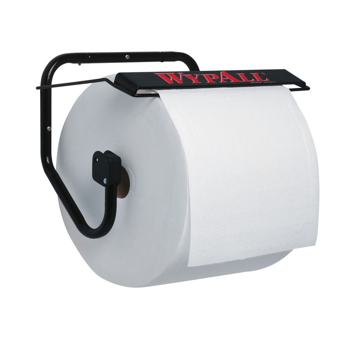 WypAll® 80579 Manual Dry Wipe Dispenser, 8.8 in L x 10.8 in H x 16.8 in W, Plastic, Black