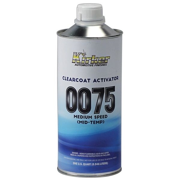 Kirker Automotive Refinishes Kirker Automotive Finishes 0075-4 Medium Clearcoat Activator, 4:1 Mixin