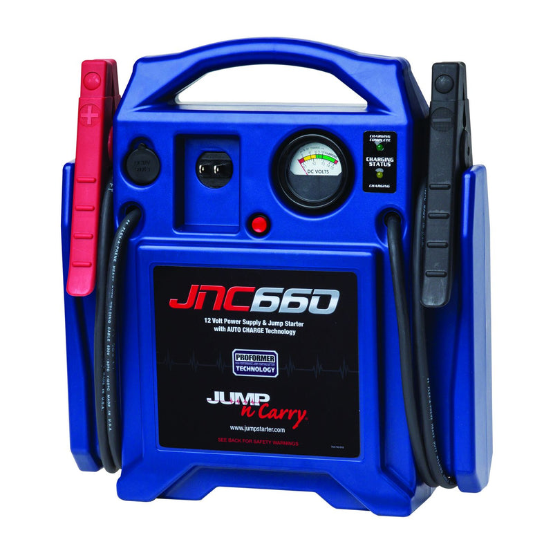 Clore Automotive LLC Booster Pac JumpN Carry Jnc660 JumpStarter, Automatic, Lead Acid Battery, 1700