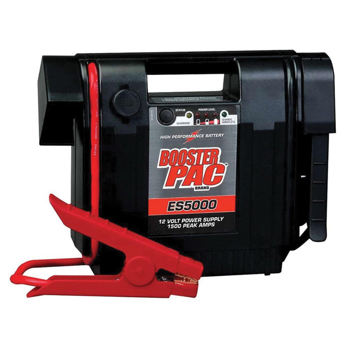 Clore Automotive ES5000 400 Amp Jump Starter with Automatic Recharging, LED Indicator and 43 Inch