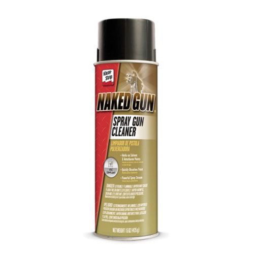 Klean-Strip Automotive Klean-Strip Naked Gun ENGC0 Spray Gun Cleaner, 15 oz Aerosol Can, Clear, Gas