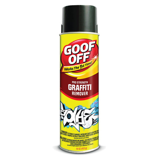 Klean-Strip Automotive Klean-Strip Goof Off FG673 Graffiti Remover, 16 oz Aerosol Can, Gas