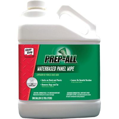 Klean-Strip Automotive Klean-Strip Prep-All GPW364 Waterbased Panel Wipe, 1 gal Bottle, Water White,