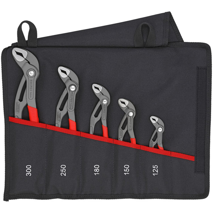 Knipex Tools 5 Pc Cobra Set In Tool Roll
