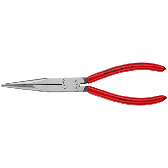 Knipex Tools Long Nose Pliers without Cutter, 8", Plastic