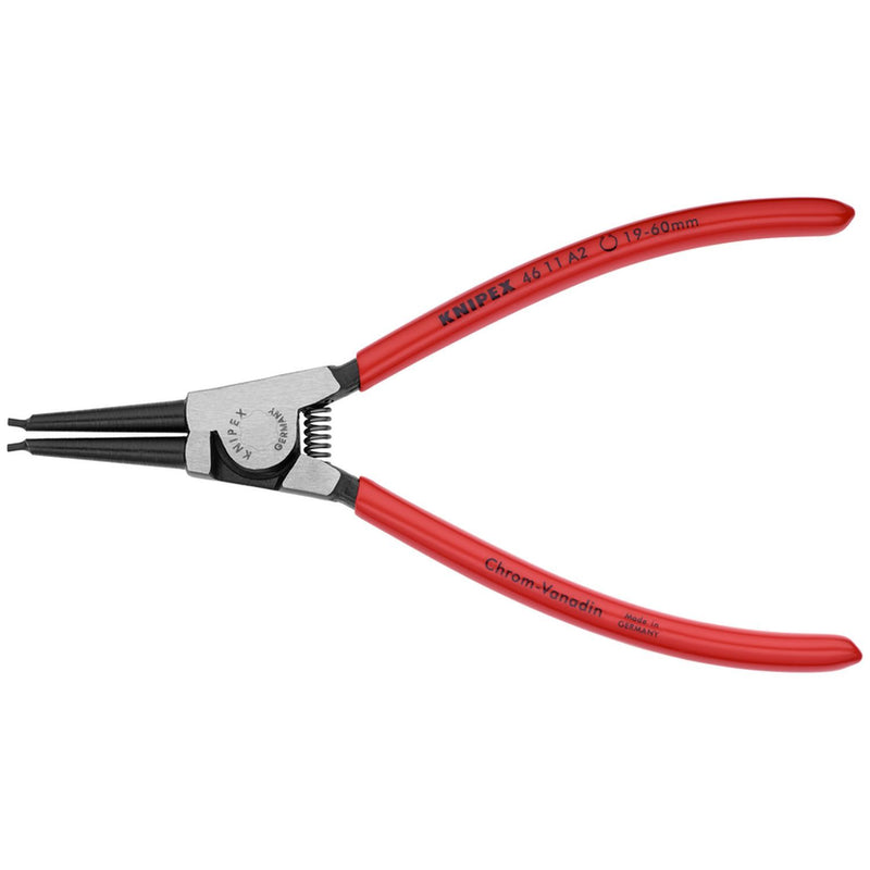 External Snap Ring Pliers 7.25" with Forged 5/64" Tips, Bulk, Part 4611A2