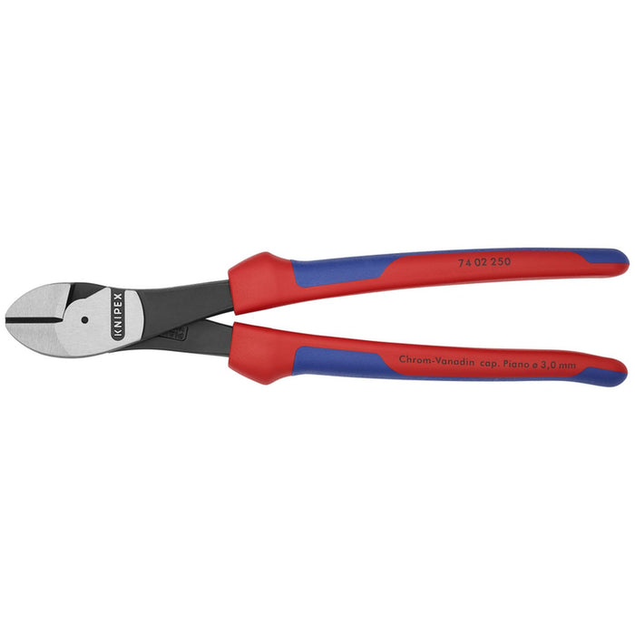 Knipex Tools High Leverage Diagonal Cutters, 10", Comfort Grip, Bulk