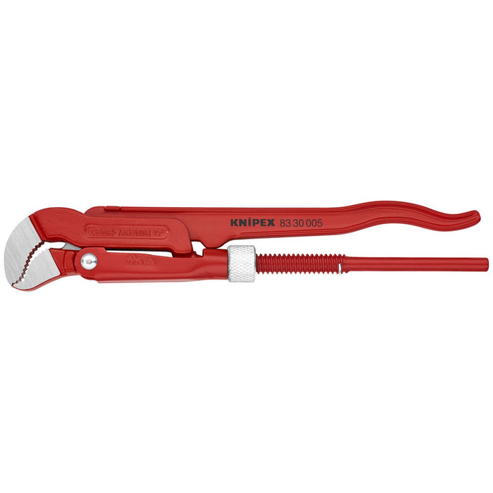 Knipex Tools Swedish Pipe Wrench-S-Type, 10.5", Bare Handles