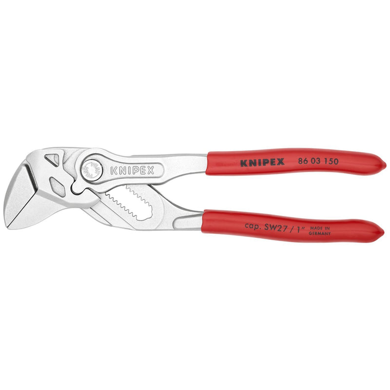 Knipex 8603150 Chrome Pliers Wrench 1" Pocket Size Adjustable