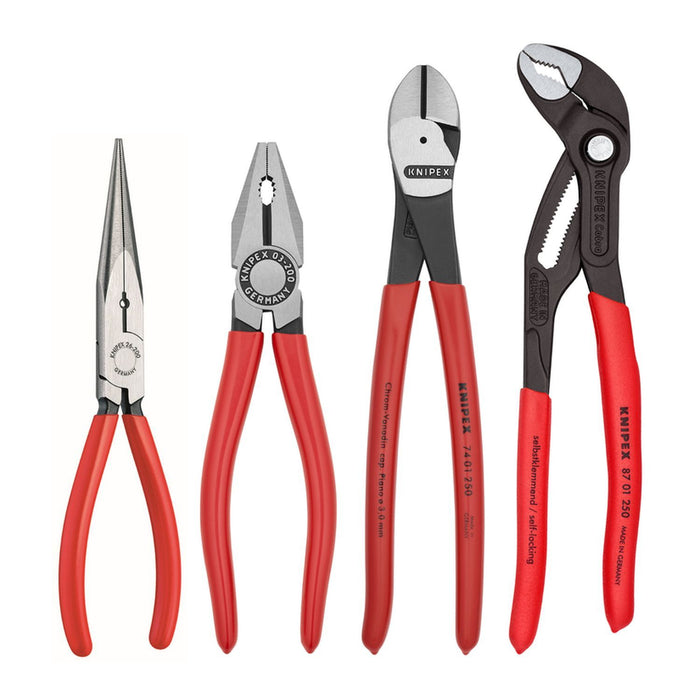 Knipex Tools 4-Pc. Popular Pliers Set