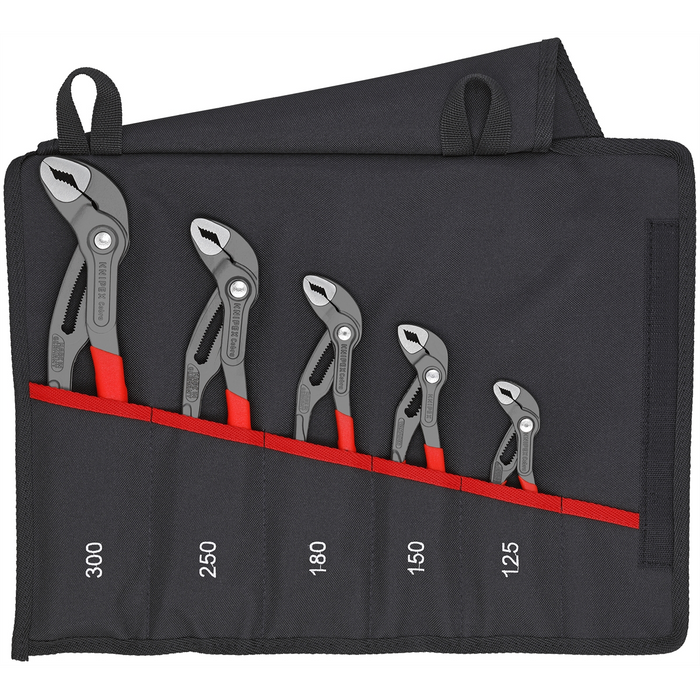 Knipex Tools 5 Pc Cobra Set In Tool Roll — view 2