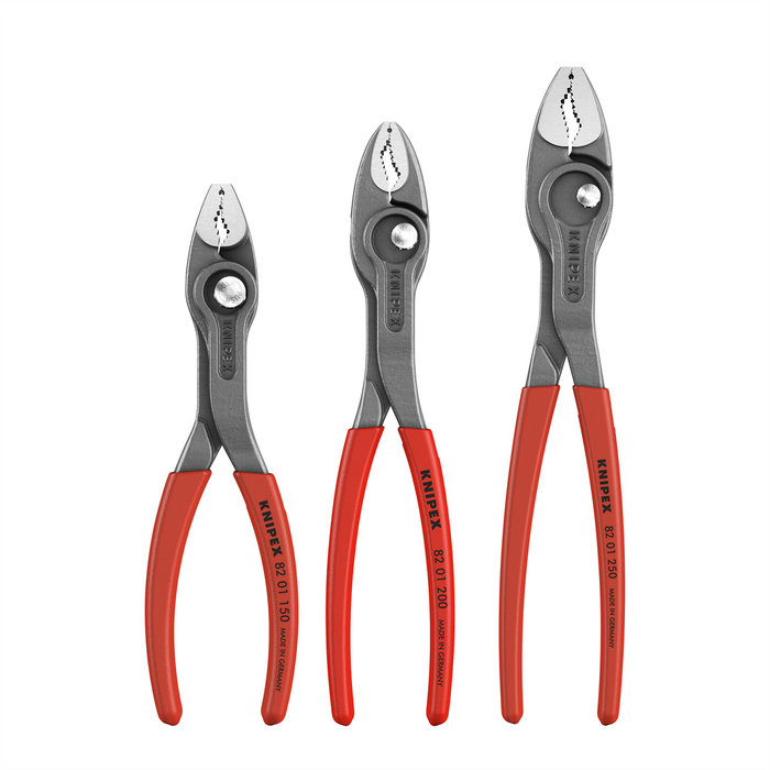 Knipex Tools 3 Pc TwinGrip Pliers Set, Plastic Dipped — view 2