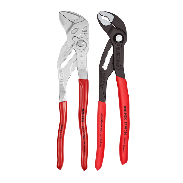 Knipex Tools 2 Pc 10" Cobra Water Pump and Pliers Wrench Set — view 2