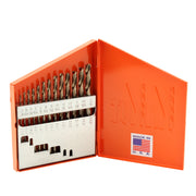 KNKUT DRILL BITS KnKut 13 Piece HD Hex Shank M35 Cobalt Jobber Length Drill Bit Set 1/16"-1/4" — view 2