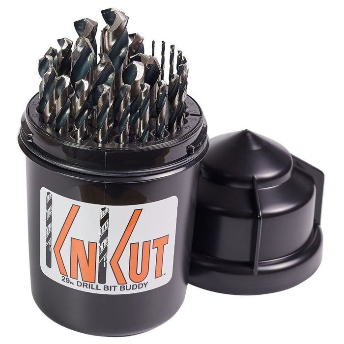 Knkut Drill Bits 29KK38DB 29 Piece Drill Buddy Jobber Drill set