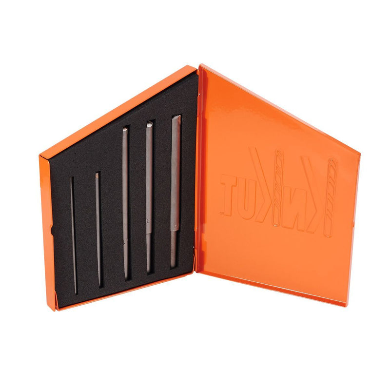 5 Pc Carbide Tipped Hard Steel Bit Set