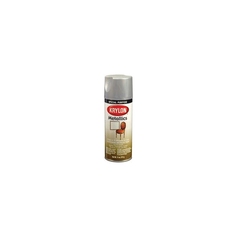 1403 Metallic Paint, 12 oz Aerosol Can, Bright Dull Aluminum, Up to 25 sq-ft