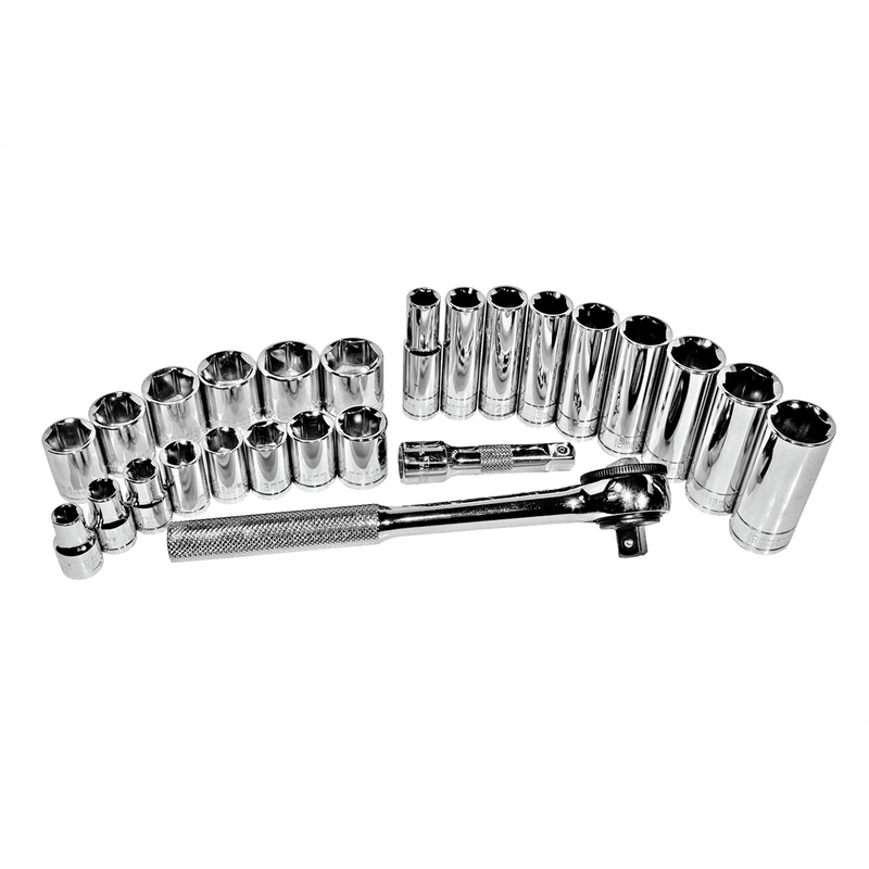 Socket Set 3/8 in. Dr 26 Piece Metric