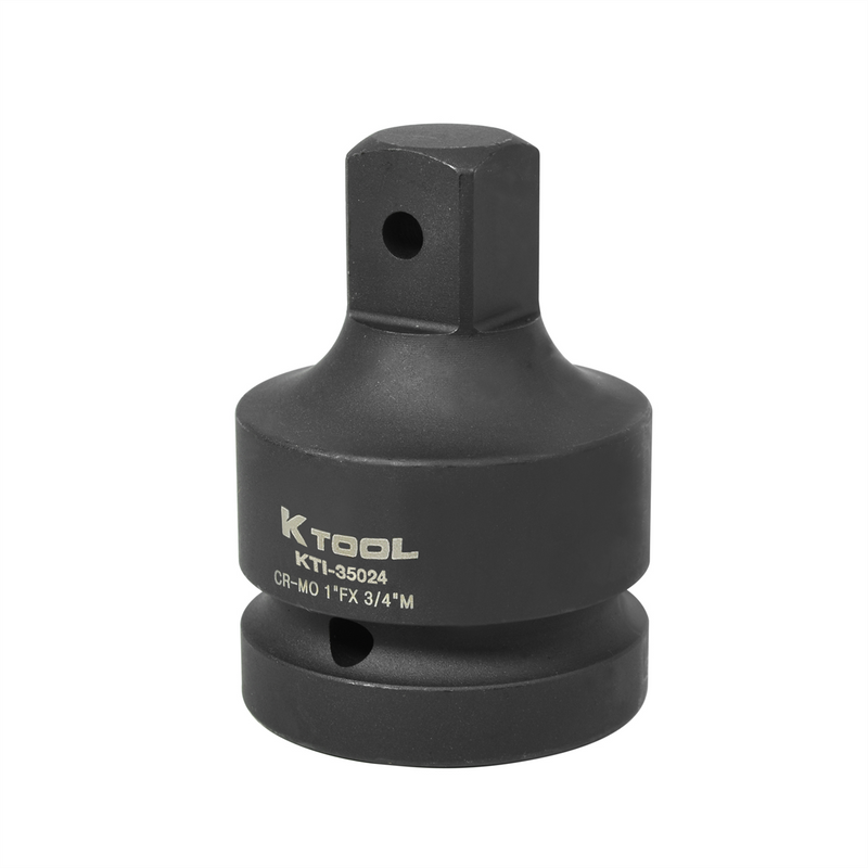 International Impact Socket Adapter 35024 - 1" Female to 3/4" Male, Chrome-Vanadium Steel