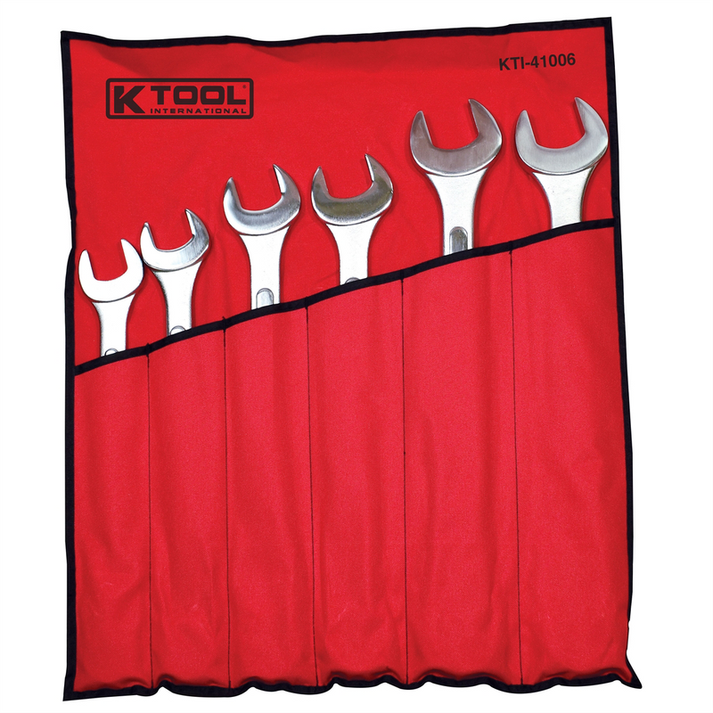 Wrench Set Combination Jumbo Raised Panel 6 Pieces
