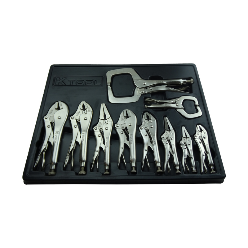 Pliers Set Locking 10 pc