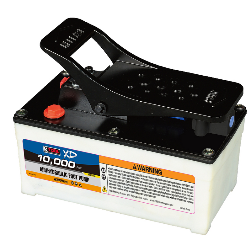 Foot Pump Air Hydraulic With Nylon Case