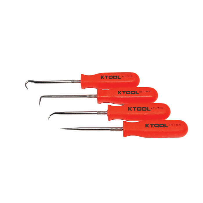K Tool International SET 4 PC. NEON ORANGE