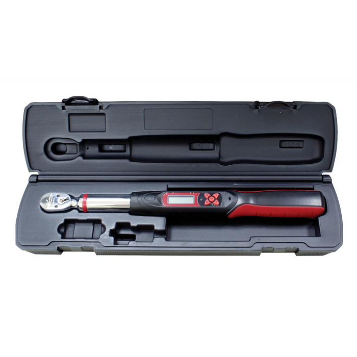 K Tool International Torque Wrench Digital 3/8 Inch Drive 10-100 Foot/Pounds