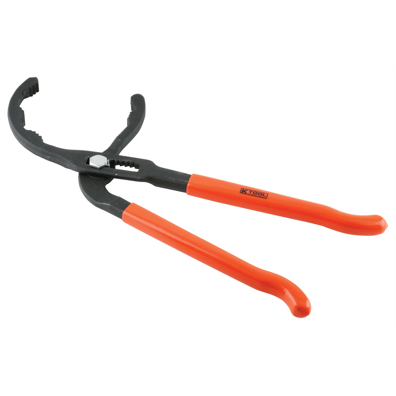 International 73621 Truck/Tractor Filter Plier with Spring-Loaded 17 in. Extended Reach
