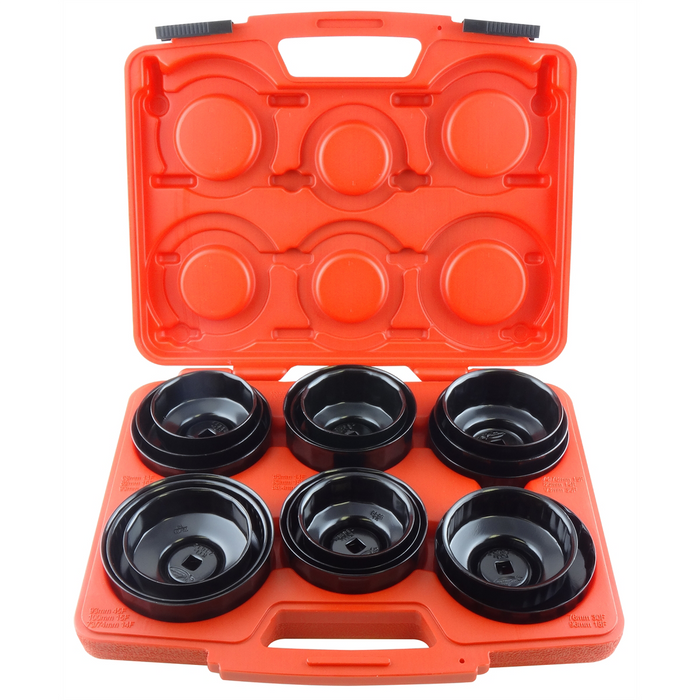 K Tool International Oil Filter Wrench Master Kit 17 Piece