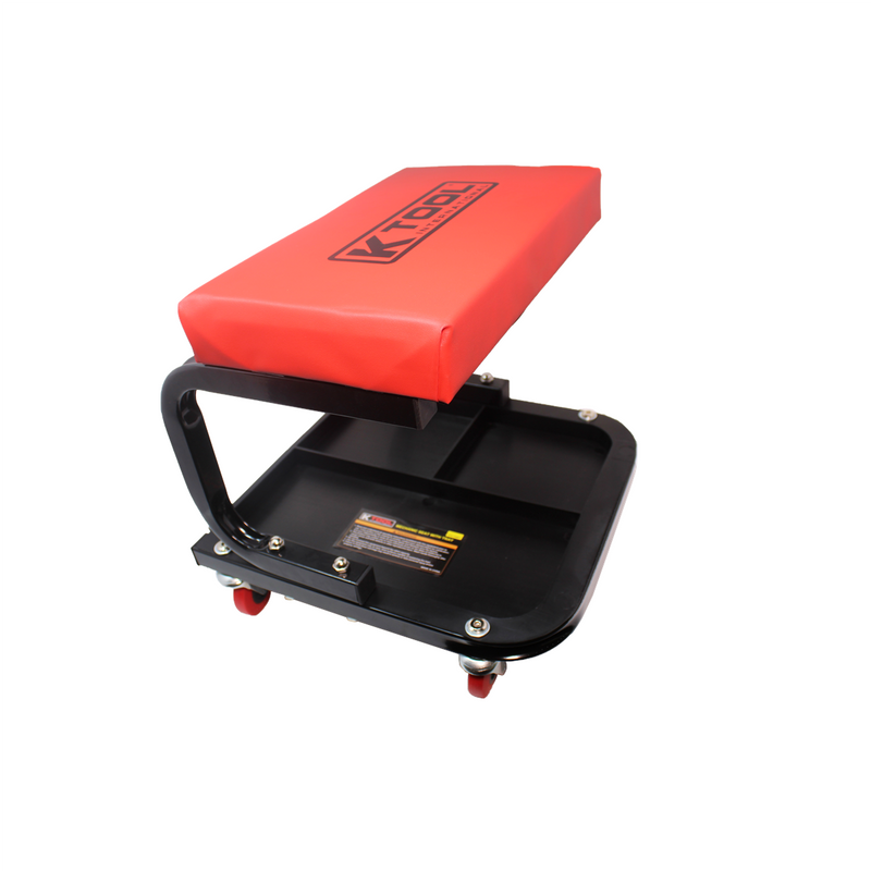 Mechanic's Seat w/ Plastic Tool Tray