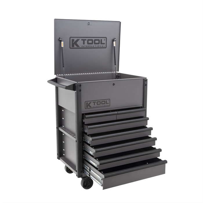 K Tool International Service Cart Premium 7 Drawer 750 Pound (Grey)