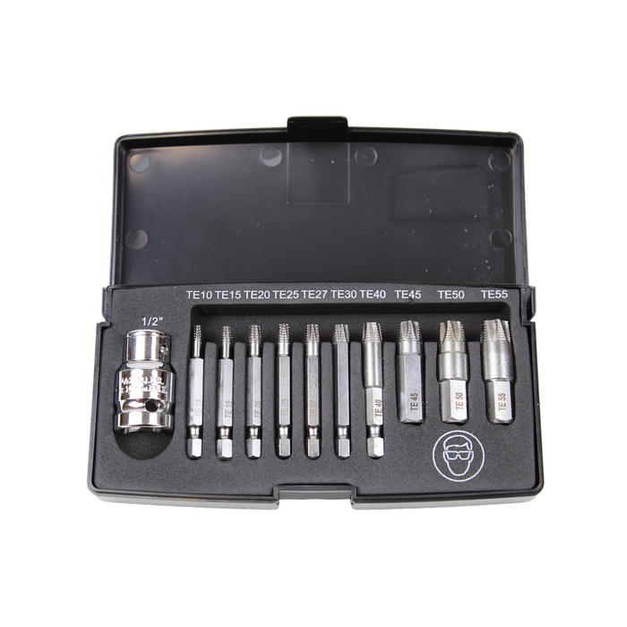 K Tool International Extractor Set Damaged Torx Screw 11 Piece