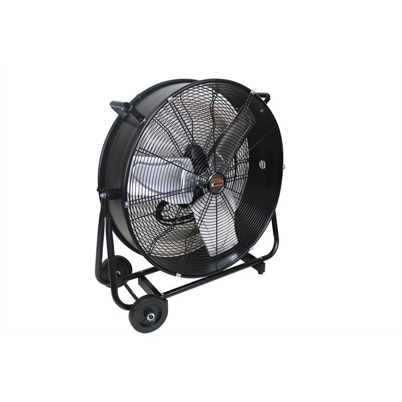 24" Direct Drive Industrial Tilting Drum Fan