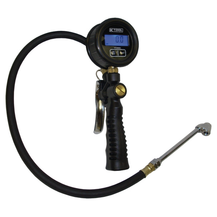 K Tool Air Inflator Digital Dual Head Chuck