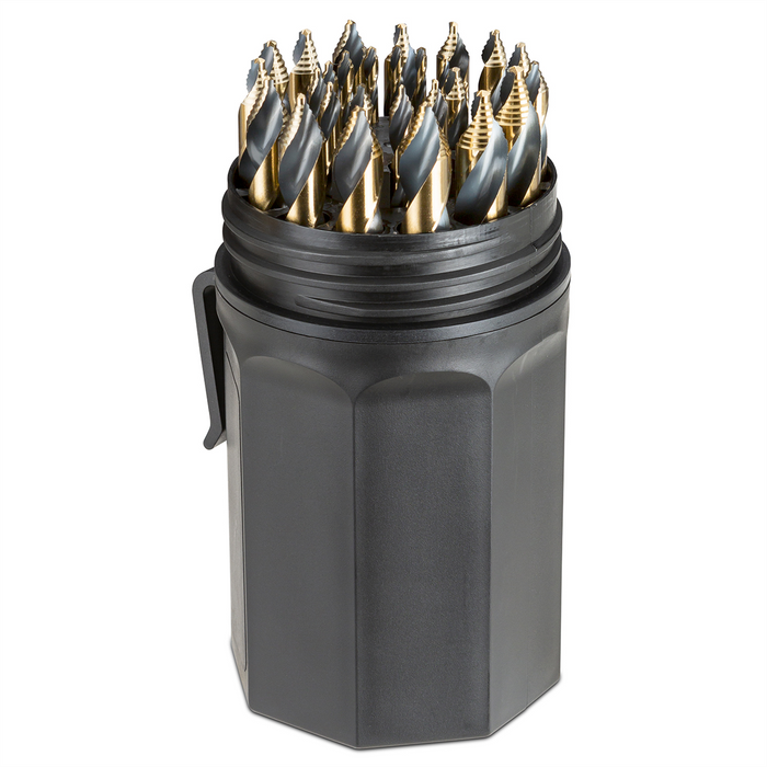 K Tool International Drill Bit Set 29 Piece Speedy Multi Tip Cutter