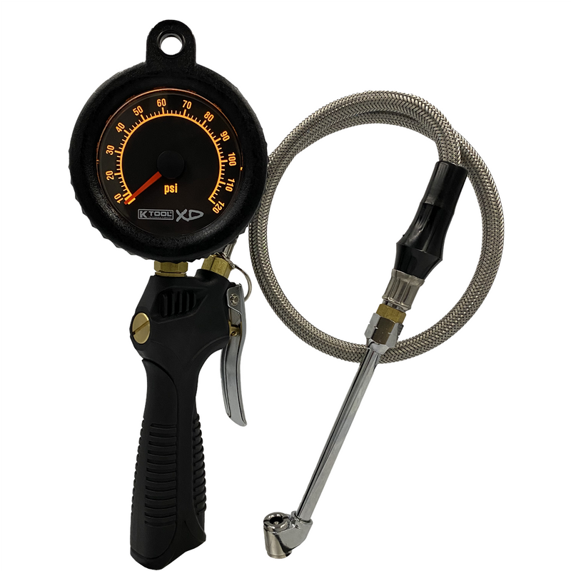 Tire Inflator Gauge with Backlight