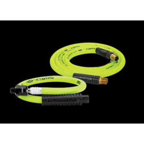 Legacy Manufacturing Co. Flexzilla HFZ3802YW2B Lightweight Whip Air Hose, 3/8 in, 2 ft, Green