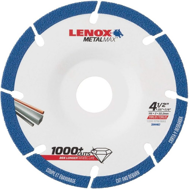 2044467 4.5 Inch Diamond Combo Cut Grinding Wheel with 7/8 Inch Arbor