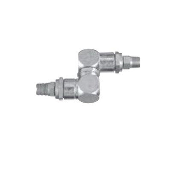 Lincoln Industrial Lincoln 81387 Universal Swivel, 1/2-27 X 1/4 In Thread, Mnpt Thread — view 3