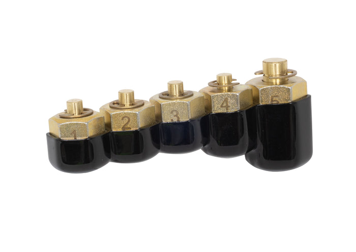 LISLE SPECIALTY TOOLS Injector Rail Fuel Line Cap Set, 5 pc.