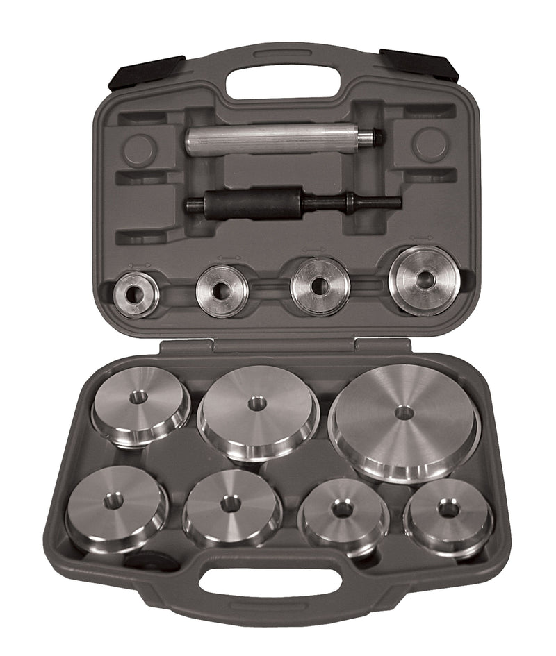 LISLE 12800 Master Pneumatic Bearing Race Driver Set with Hammer and Pneumatic Handles